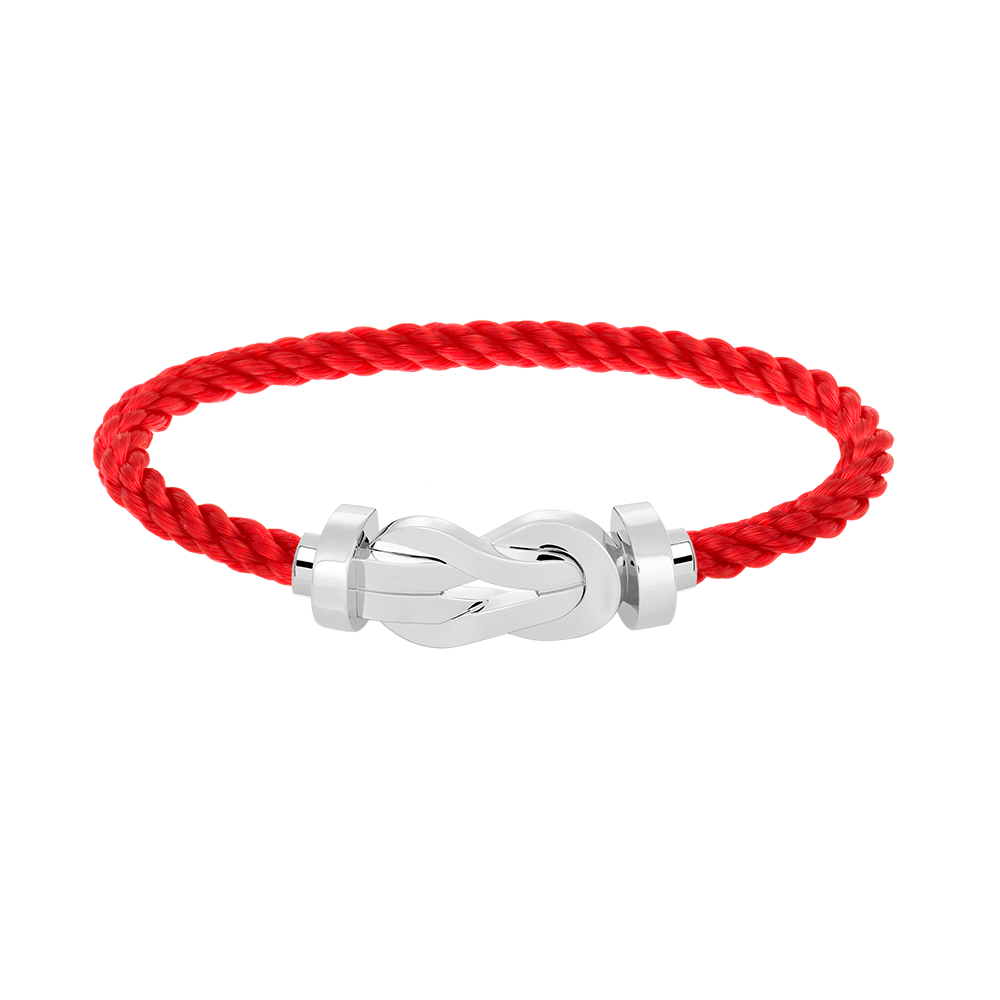 [Royal&Vicky]CHANCE LARGE 8 FIGURE BUCKLE NO DIAMOND BRACELET SILVER