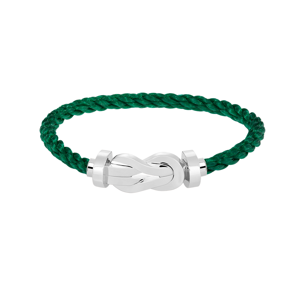 [Royal&Vicky]CHANCE LARGE 8 FIGURE BUCKLE NO DIAMOND BRACELET SILVER