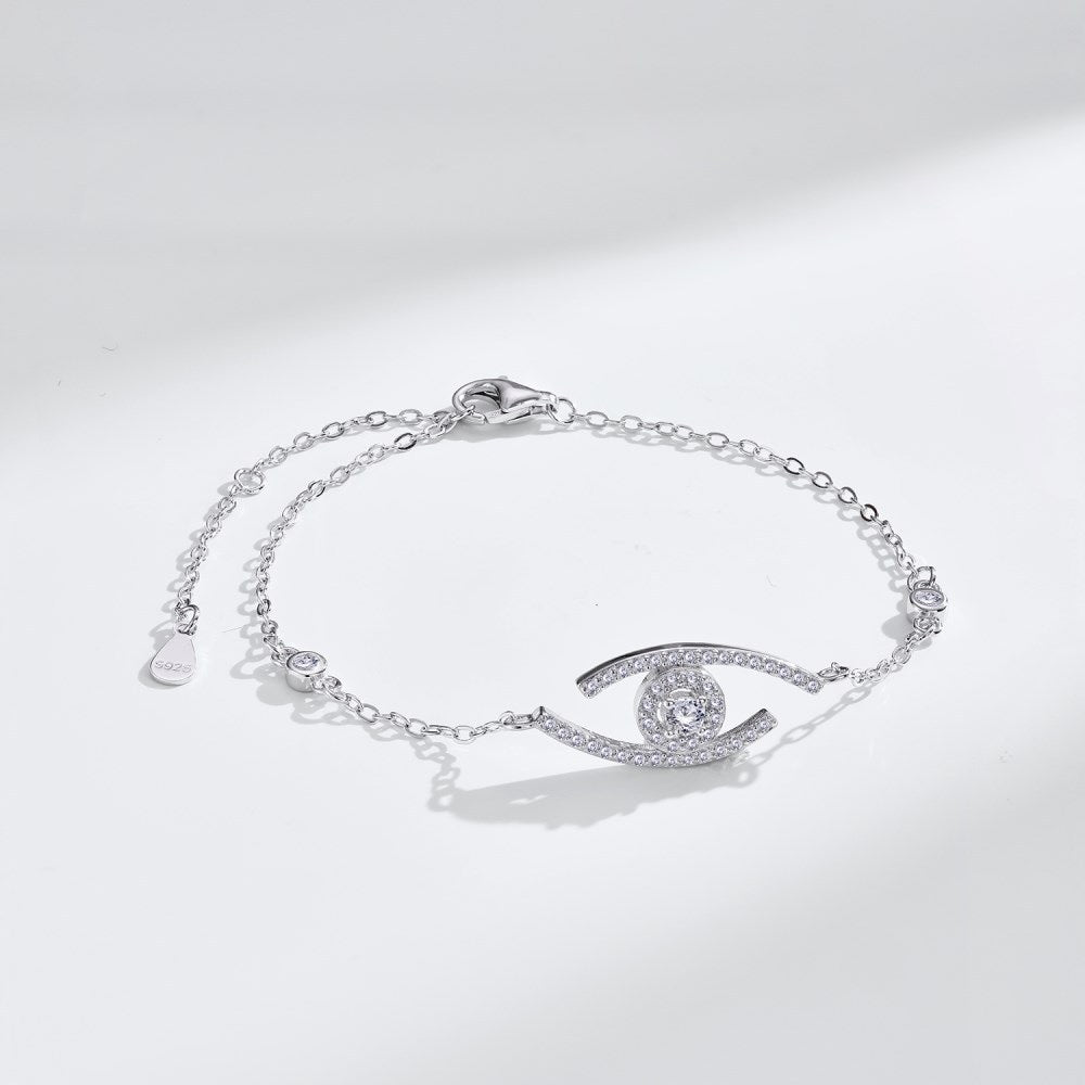 [Vicky]Lucky Eye Pave-Set Diamond Bracelet