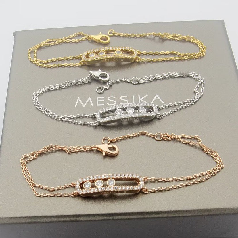 [Vicky] Move Classique pavé bracelet