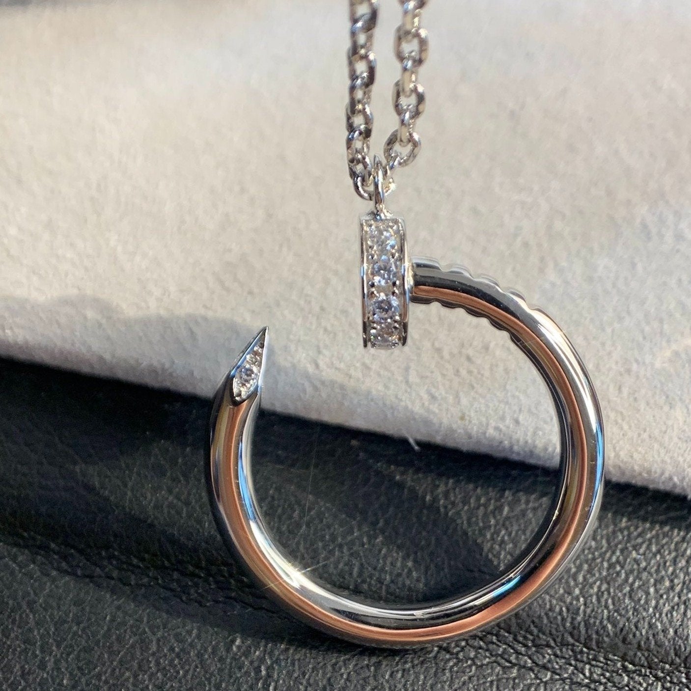[Vicky]JUSTE NECKLACE SILVER