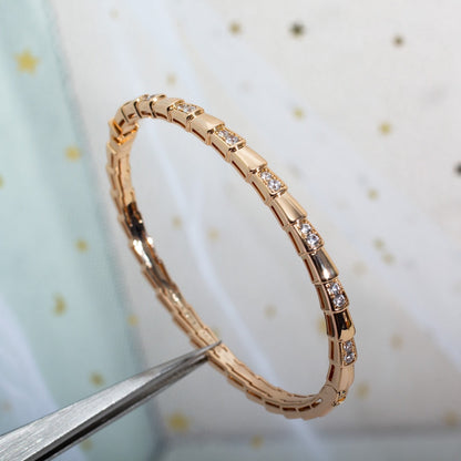 [Vicky]SERPENTI SMALL BRACELET PINK GOLD DIAMOND