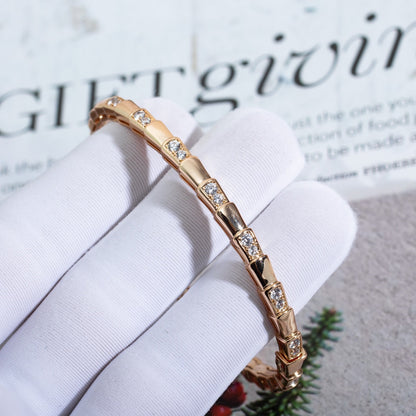 [Vicky]SERPENTI SMALL BRACELET PINK GOLD DIAMOND