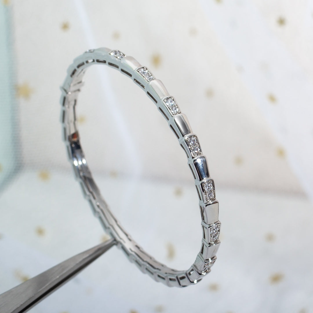 [Vicky]SERPENTI BRACELET SILVER DIAMOND