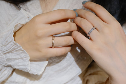 [Vicky]Liebesring 2,65 mm Diamant 