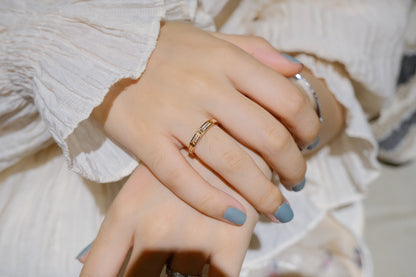 [Vicky]Liebesring 2,65 mm Diamant 