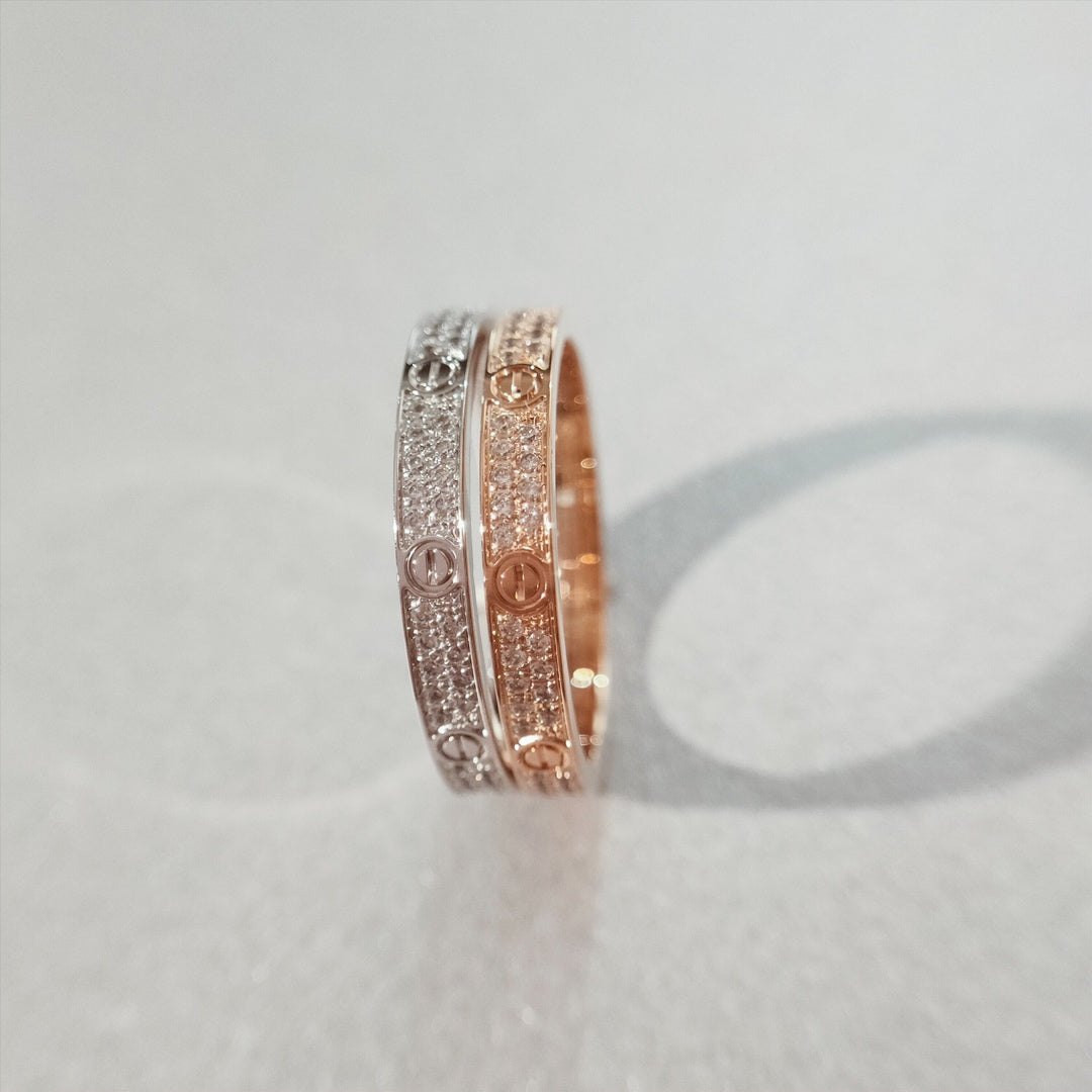 [Vicky]Liebesring 2,65 mm Diamant 