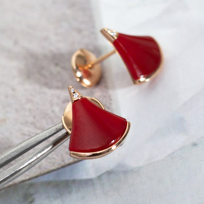 [Vicky]DIVAS DREAM EARRINGS PINK GOLD