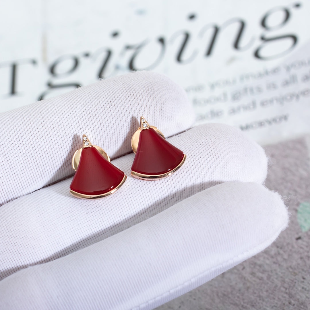 [Vicky]DIVAS DREAM EARRINGS PINK GOLD