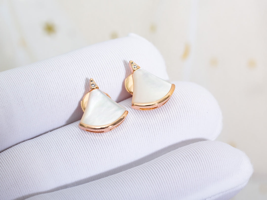 [Vicky]DIVAS DREAM EARRINGS PINK GOLD
