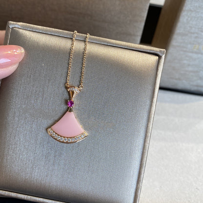 [Vicky]DREAM NECKLACE PINK OPAL