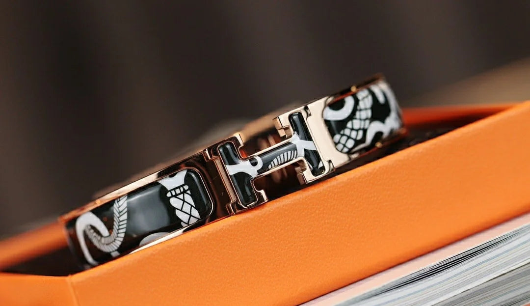 [Vicky]H TARTAN BRACELET 12MM