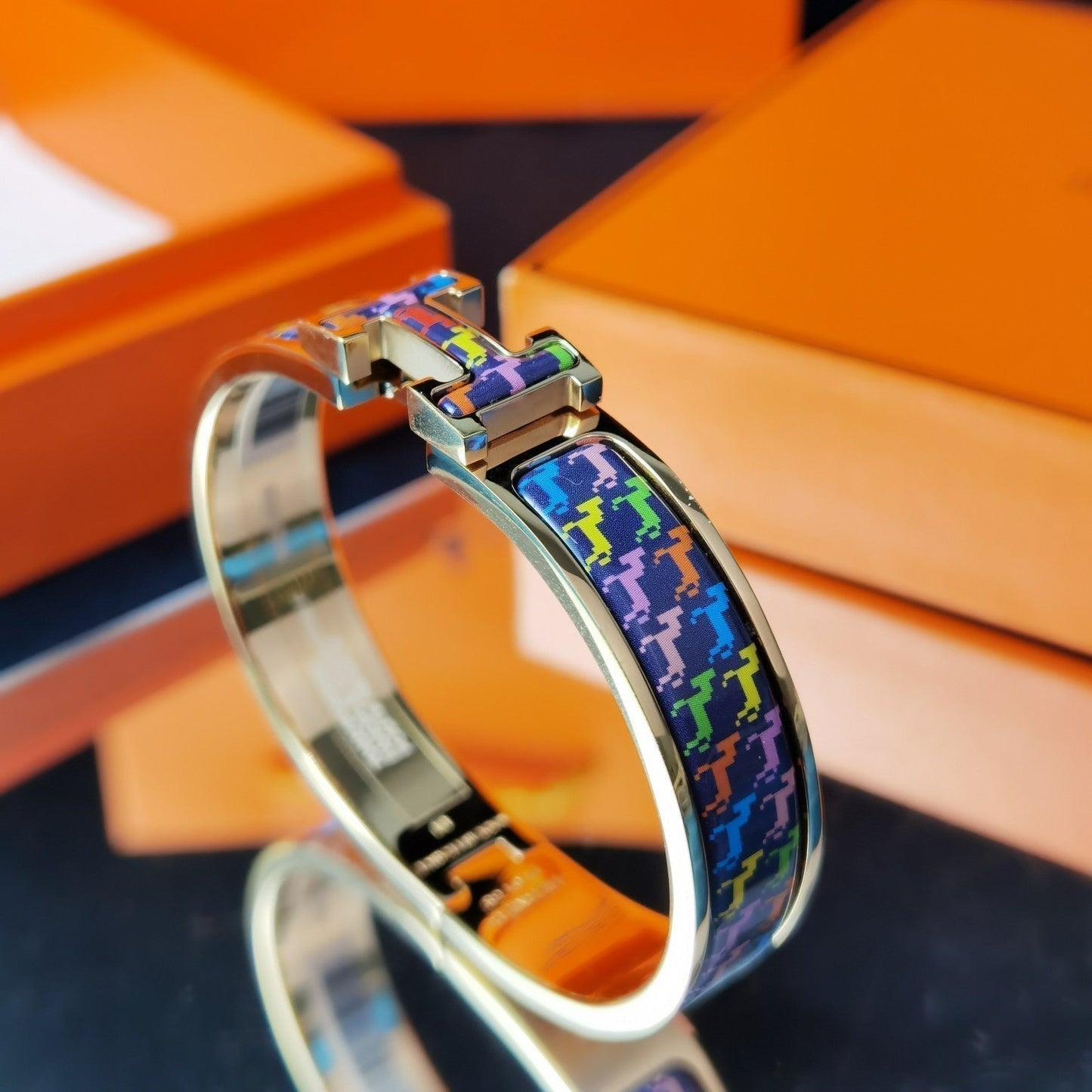 [Vicky]H HORSE BRACELET 12MM
