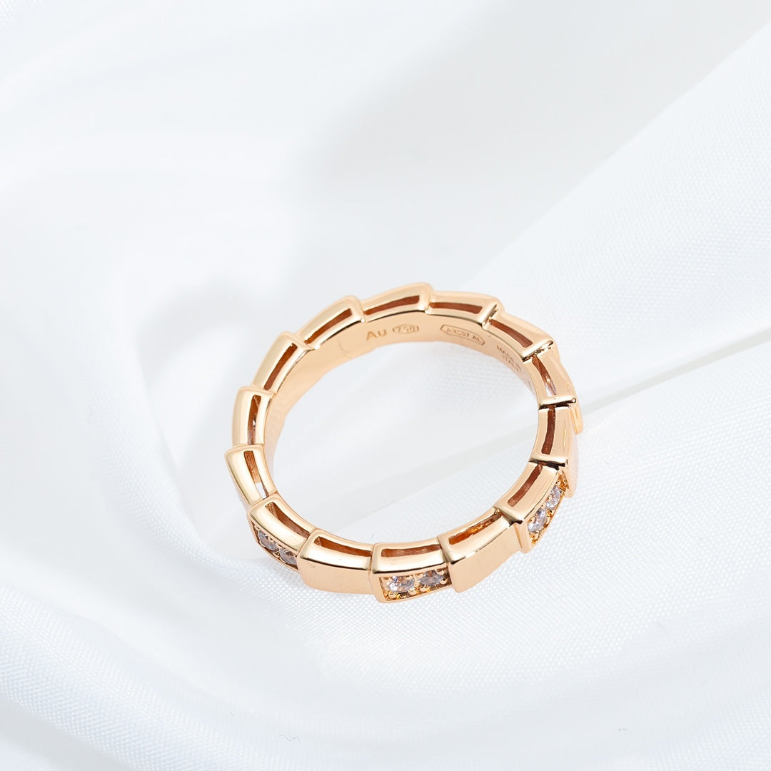 [Vicky]SERPENTI RING ROTGOLD 3MM