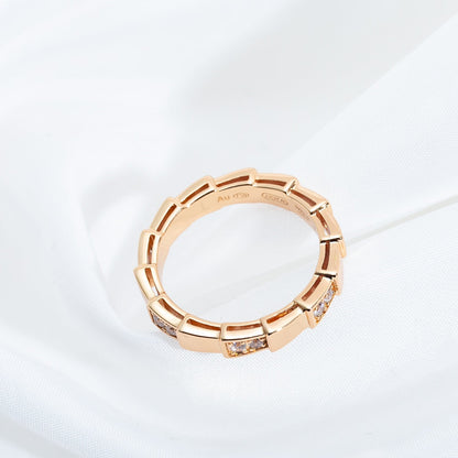 [Vicky]SERPENTI RING ROTGOLD 3MM
