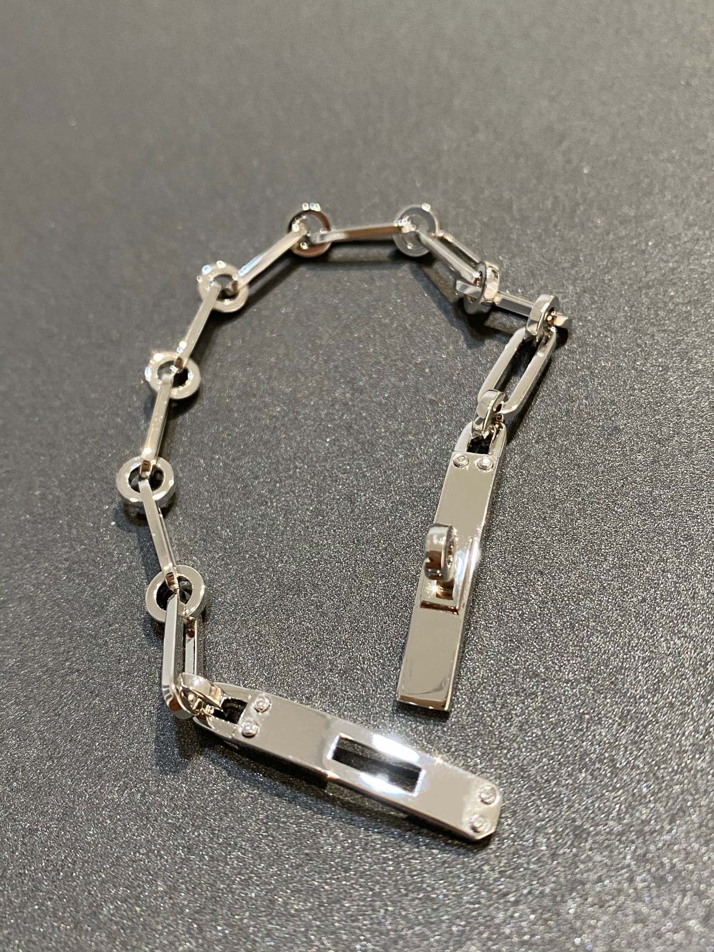 [Vicky]CHAINE BRACELET SMALL MODEL DIAMOND