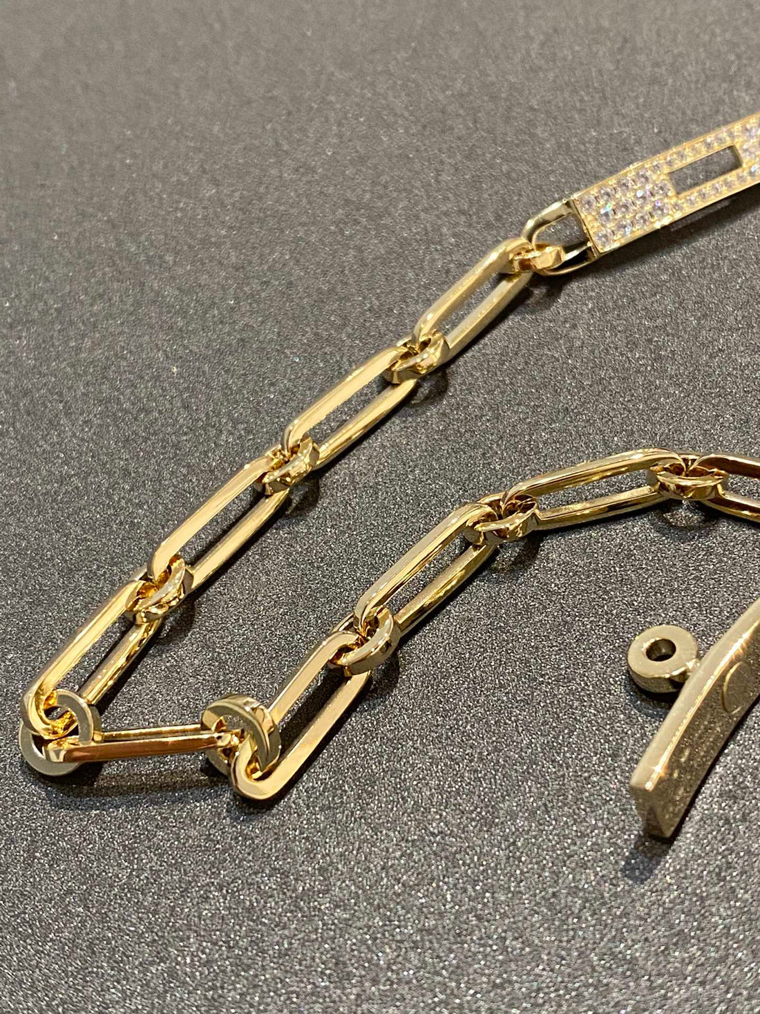 [Royal&Vicky]CHAINE BRACELET SMALL MODEL DIAMOND