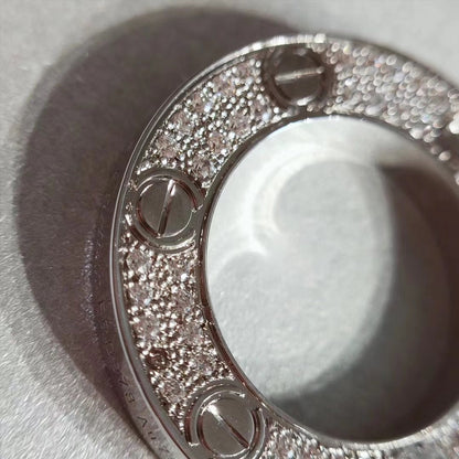 [Vicky]LOVE NECKLACE ADJUSTABLE SILVER