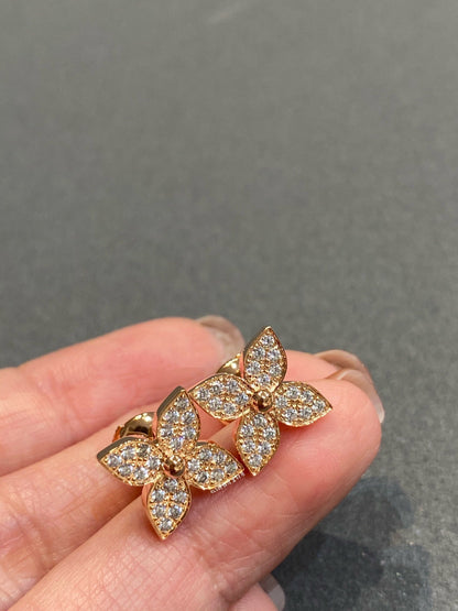 [Vicky]STERN-DIAMANT-OHRRINGE