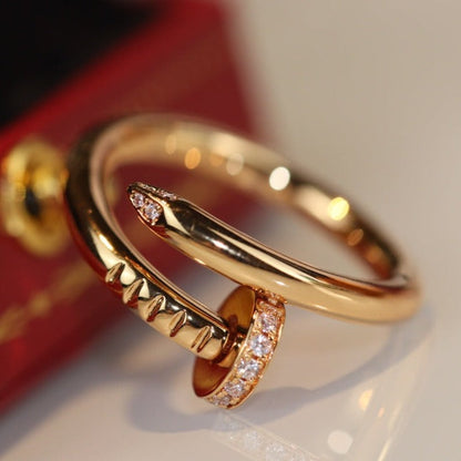 [Vicky]JUSTE RING 2,65 MM GOLD DIAMANT