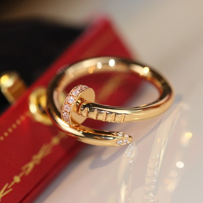 [Vicky]JUSTE RING 2,65 MM GOLD DIAMANT