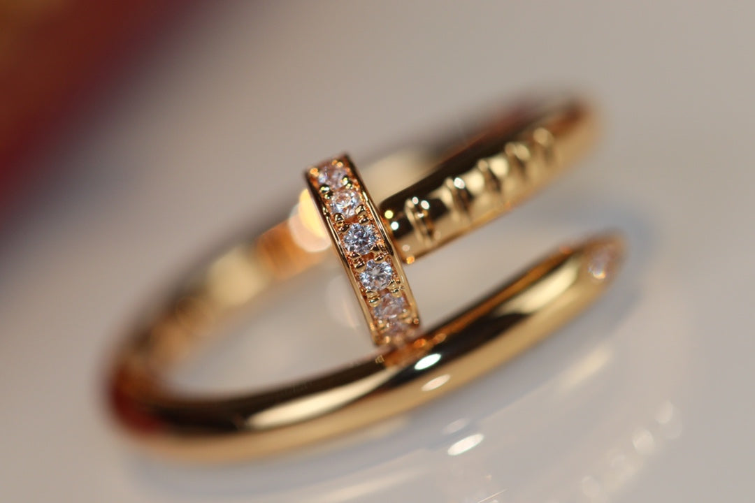 [Vicky]JUSTE RING 2,65 MM GOLD DIAMANT