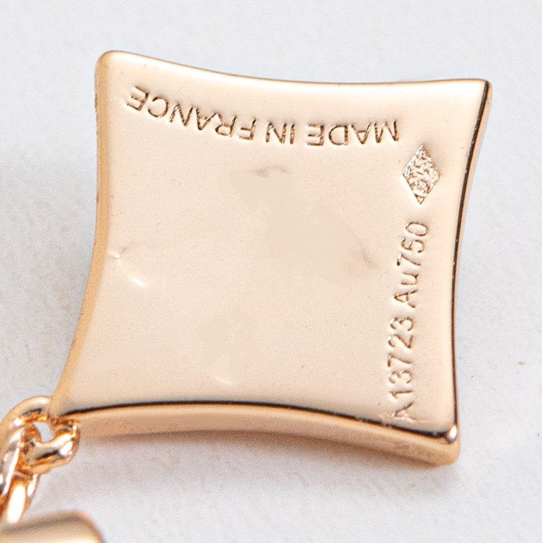 [Vicky]STAR DIAMONDS EARRINGS GOLD