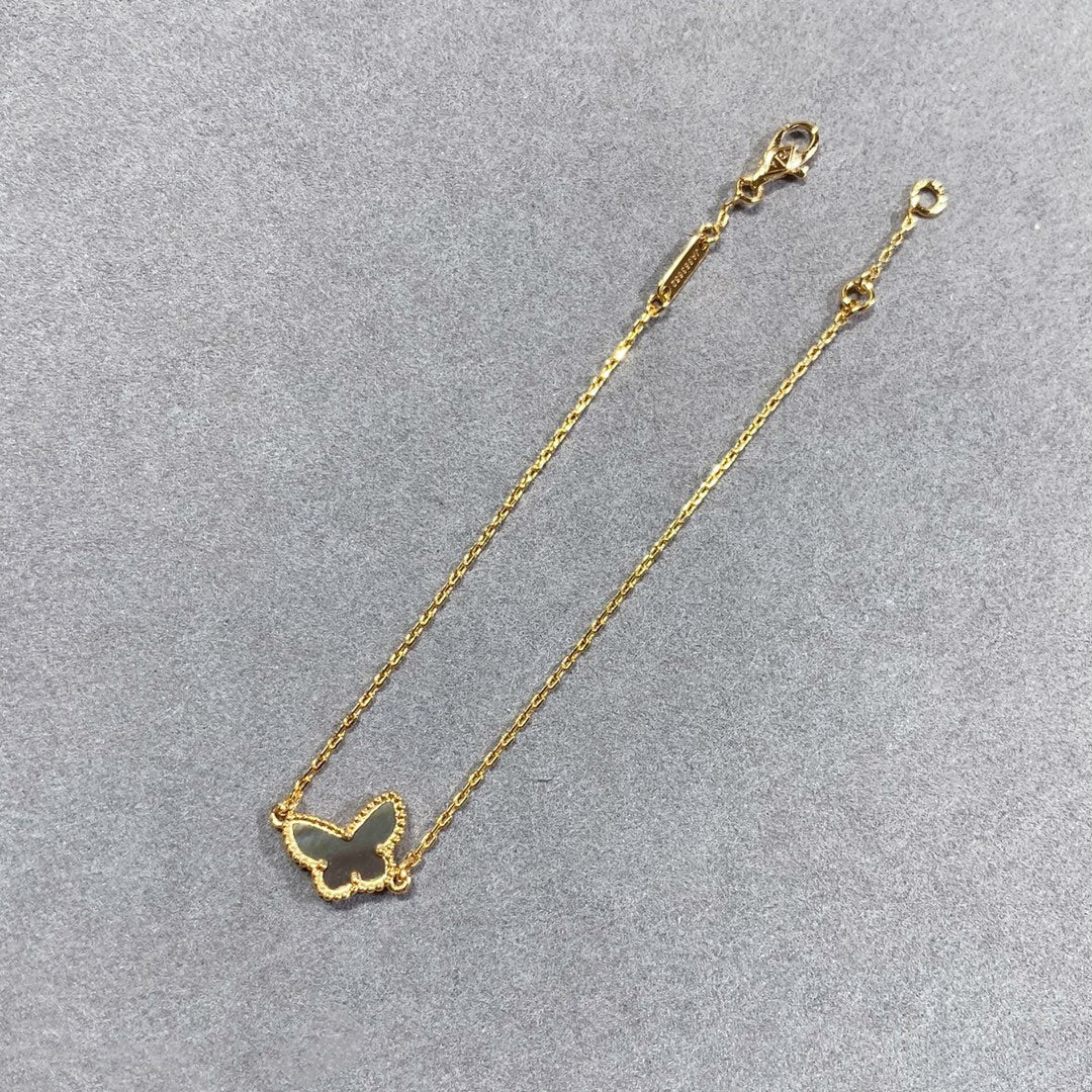 [Vicky]BUTTERFLY DARK MOP BUTTERFLY BRACELET