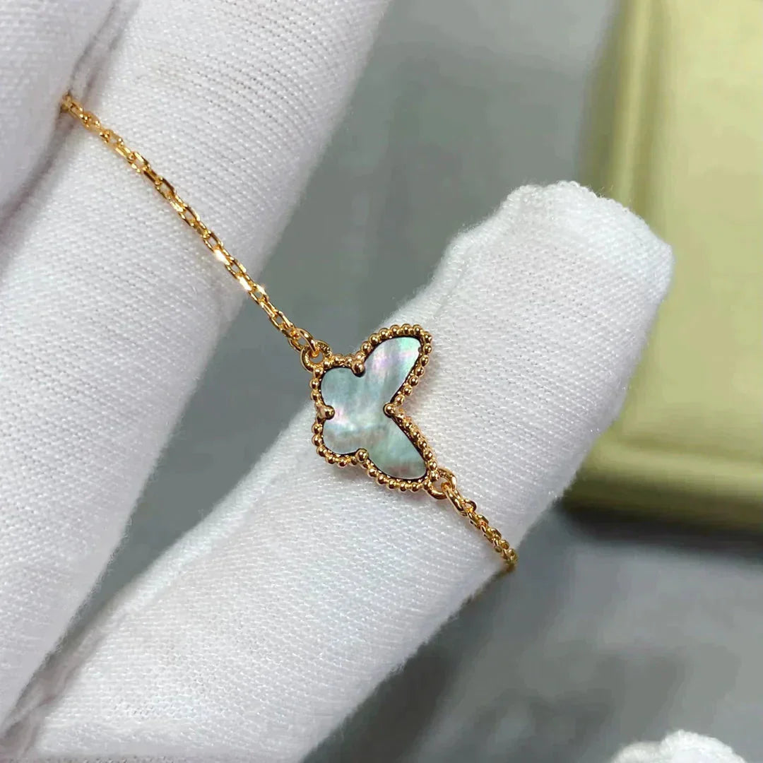 [Vicky]BUTTERFLY DARK MOP BUTTERFLY BRACELET