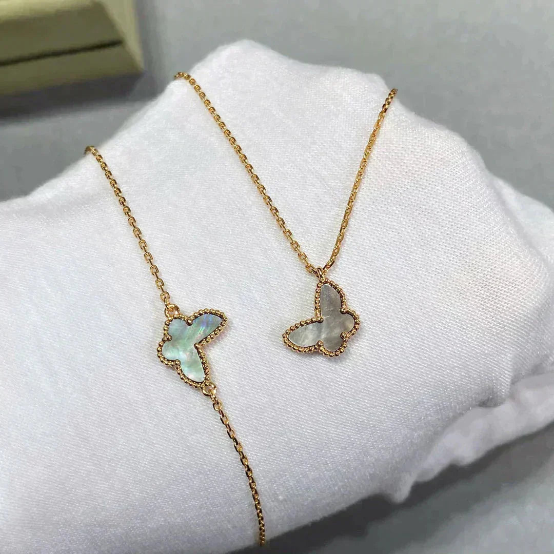 [Vicky]BUTTERFLY DARK MOP BUTTERFLY BRACELET