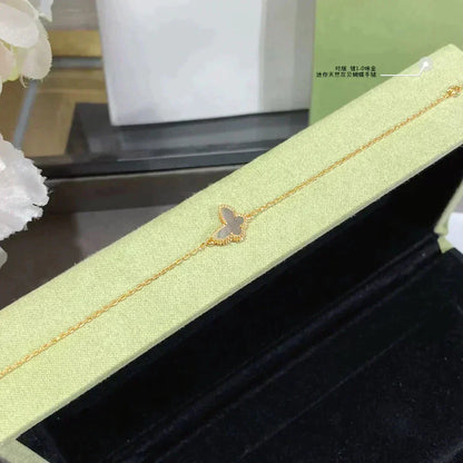 [Vicky]BUTTERFLY DARK MOP BUTTERFLY BRACELET