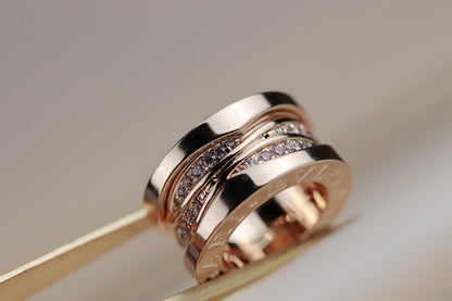 [Vicky]ZERO 1 PINK GOLD DIAMOND NECKLACE