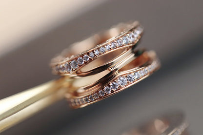 [Vicky]ZERO 1 PINK GOLD NECKLACE