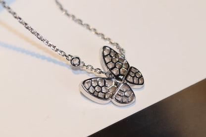 [Vicky]BUTTERFLY DIAMOND NECKLACE