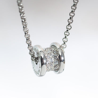 [Vicky]ZERO 1 SILVER DIAMOND NECKLACE