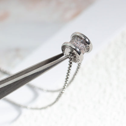 [Vicky]ZERO 1 SILVER DIAMOND NECKLACE