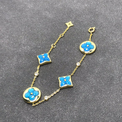 [Vicky]STAR AND SUN TURQUOISE 4 MOTIFS 3 DIAMONDS