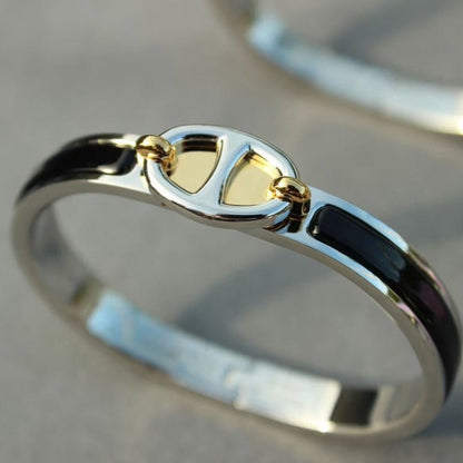 [Vicky]CLIC CHAINE SILVER BRACELET