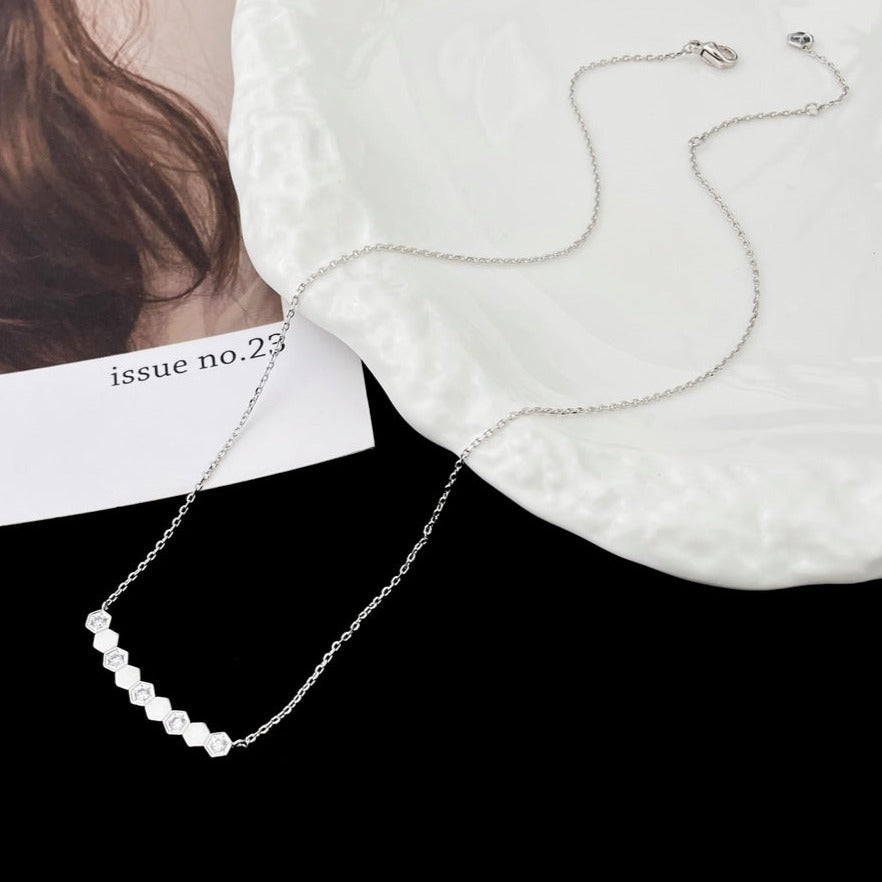 [Vicky] BEE MY LOVE DIAMANT-HALSKETTE