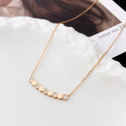 [Vicky] BEE MY LOVE DIAMANT-HALSKETTE