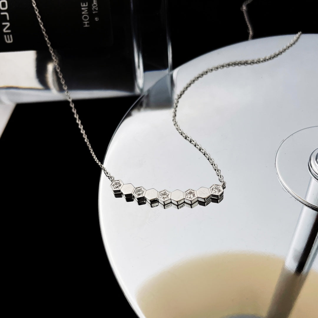 [Vicky] BEE MY LOVE DIAMANT-HALSKETTE