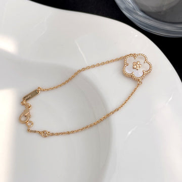 [Royal&Vicky]LUCKY SPRING ROSE GOLD MOP BRACELET