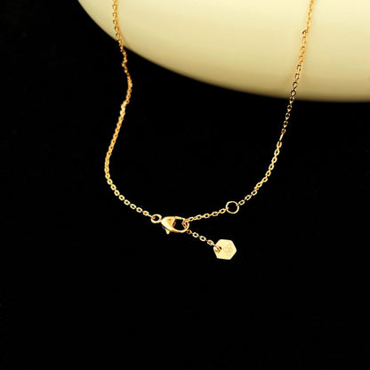 [Vicky] BEE MINI ANHÄNGER DIAMANT HALSKETTE