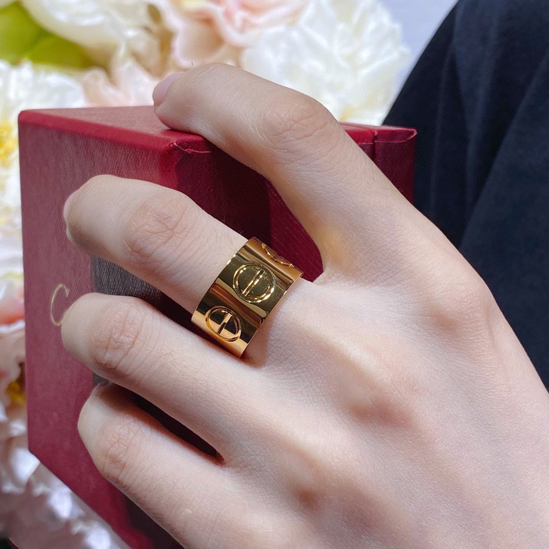 [Vicky]LIEBE 11MM GROSSER RING