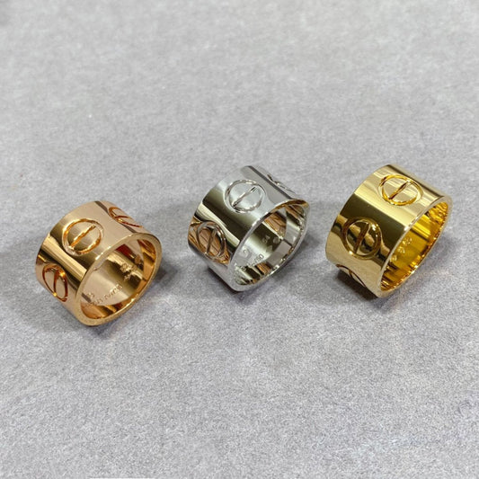 [Vicky]LIEBE 11MM GROSSER RING