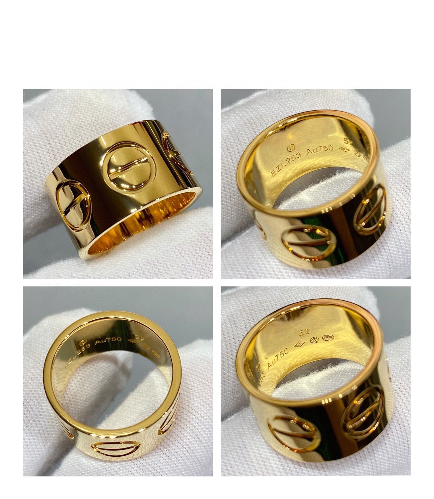 [Vicky]LIEBE 11MM GROSSER RING