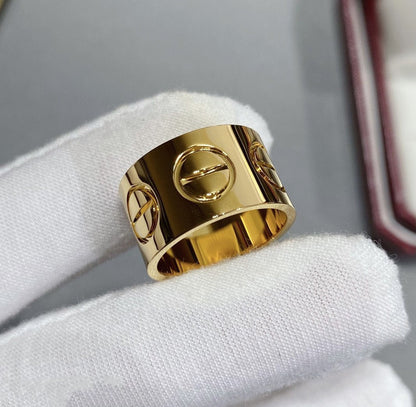 [Vicky]LIEBE 11MM GROSSER RING
