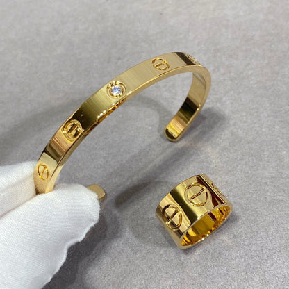 [Vicky]LIEBE 11MM GROSSER RING