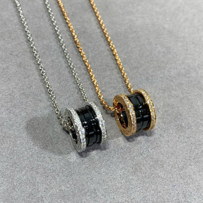 [Vicky]ZERO 1 DIAMOND CERAMIC NECKLACE