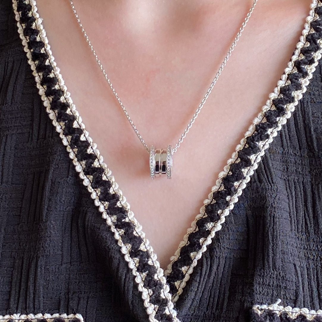 [Vicky]ZERO 1 DIAMOND NECKLACE
